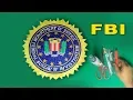 FBI Logo Paper Craft Federal Bureau of Investigation Logo Craft Crest Crafts