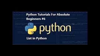 -Python Lists And List Functions Python Tutorials For Absolute Beginners In Hindi