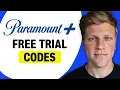 Paramount Free Trial Codes