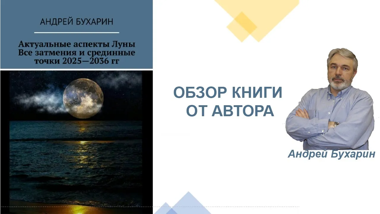 Актуальные аспекты Луны 2025 - 2036 годов. Обзор книги. Андрей Бухарин.
