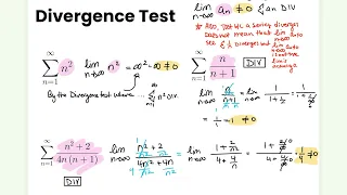 Divergence Test RU CALC 152
