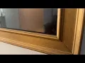 Craig Frames Revival 24x36 Frame Review Distressed Gold