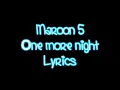 Maroon 5 - One More Night מתורגם לעברית HD