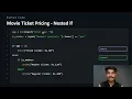 Nested If Python - Explanation along with problem