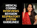 ICD-10-CM Respiratory System Guidelines Simplified Medical Coding Interview Preparation
