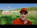 Henry County IA Land Auction - 59 Acres