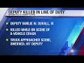 Appomattox County deputy killed while assisting with crash