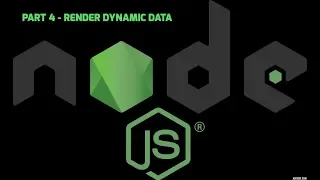 Node js Tutorial Part 4 Rendering dynamic data on single page Code Buffoon