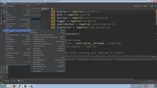 Intro to Node js using WebStorm