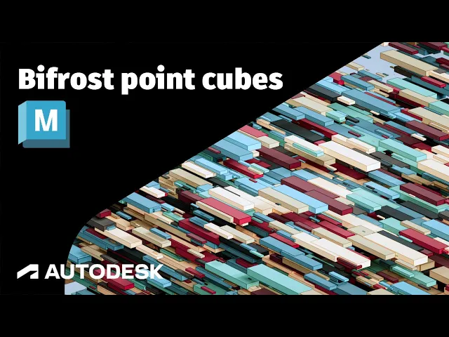 Download MP3 Create abstract architectural patterns using Bifrost point cubes