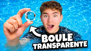 Trouve La Boule Transparente Dans La Piscine !