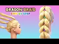 How to Do a Dragon Braid Step by Step Tutorial for Beginners Rumi Dragon Braid