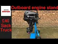 Outboard mobile stand sack truck 39 99