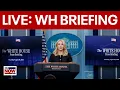 Lagu LIVE: White House press briefing amid tensions with Iran