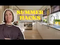 How I Organize My Home for Summer As A Professional Organizer