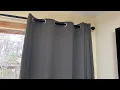 My Review of the NICETOWN Grey Blackout Curtains