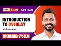 L-5 18 Overlay Memory Management Operating system