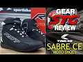 RST Sabre CE Moto Shoes Review Sportbike Track Gear