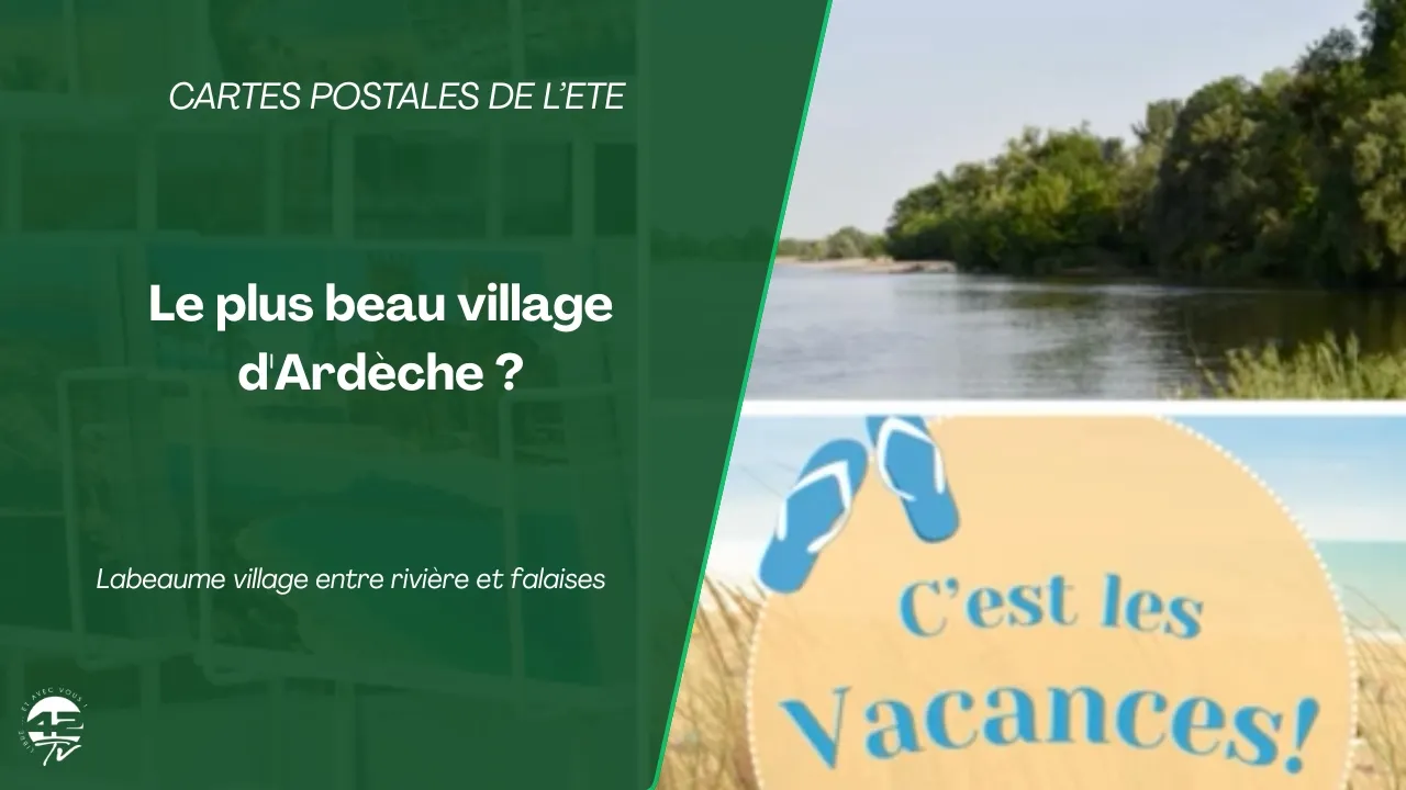 ⁣Labeaume : l'un des plus beaux villages d'Ardèche ?