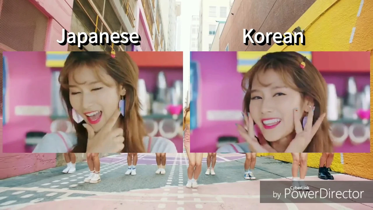 TWICE - "LIKEY" (Korean & Japanese comparison)