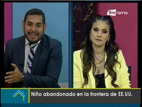 Niño abandonado en la frontera de EE.UU.