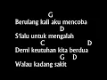 Download Lagu Chord Cover \u0026 Lirik Hati Yang Luka - Betharia Sonata