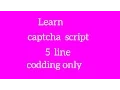8 Captcha code php tutorial