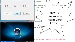 How To Programming Alarm Clock Part 2 2 With C