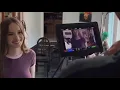 Typical day on set with Hazel Moore