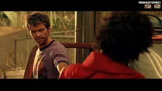 Swordfish 2001 U 8K Halle Berry Hugh Jackman scene remastered Machine learning 4K