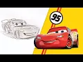 How to Draw Lightning McQueen from Cars Draw With Pixar