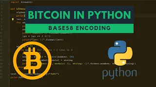 Base58 encoding in python bitcoin
