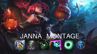 Janna Montage #1 League of Legends Best Janna Plays 2020