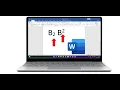 How To Type Or Insert Superscripts And Subscripts In MS Word MS Word tips tricks