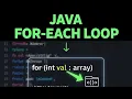 Java Tutorial For-Each Loop Passing Arrays as Arguments Easy Java Concepts