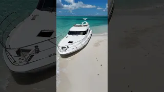 Wrecked yacht in the Bahamas
