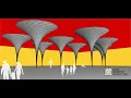 Parametric Curiosity Parametric column pavilion using Grasshopper Python code