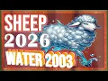 Sheep Horoscope 2026 Water Sheep 2003 February 1 2003 to January 21 2004