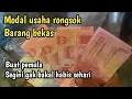 Modal Usaha rongsok barang bekas