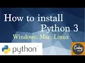 How to install Python Python Tutorial for Beginners Full Course