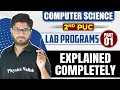 2nd PUC Computer Science Lab Programs Part 1 Complete Explanation