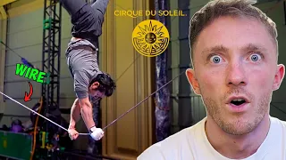 Olympic Gymnasts Try the World’s Hardest Circus Skills