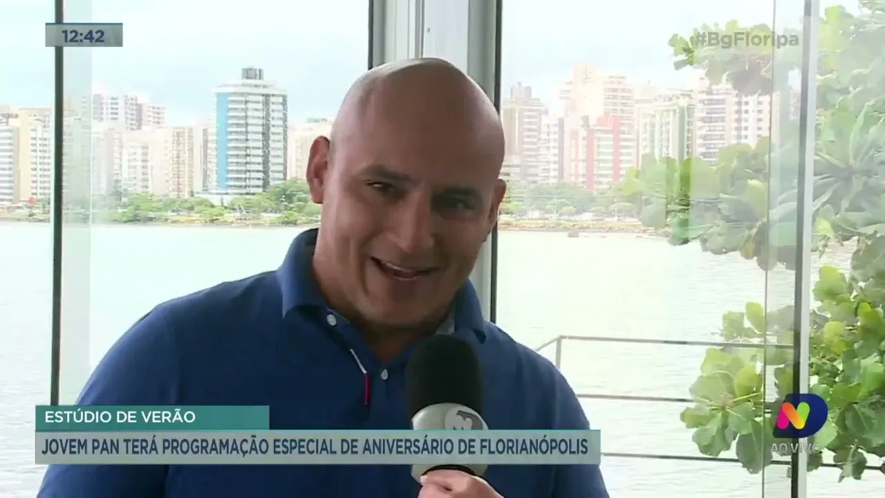 Jovem Pan terá programação especial de aniversário de Florianópolis