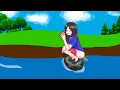 Lagu Taigirl vs ikan | funny cartoon | kartun lucu | gagal berenang-gagal mancing