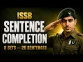 One You Need to Practice SCT Sentence Completion Test For ISSB