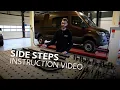 Step-by-Step Installation of Sequoia Side Steps for Mercedes Sprinter