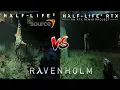Half-Life 2 in Source 2 vs Half-Life 2 RTX Remix Early Ravenholm Comparison
