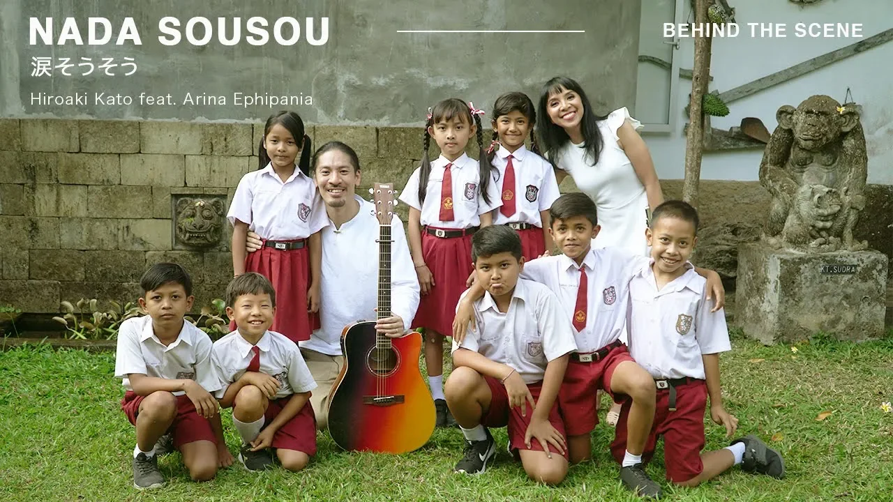 14. Behind The Scene - Music Video "Nada Sousou (涙そうそう)" - Hiroaki Kato feat. Arina Ephipania 14. Behind The Scene - Music Video "Nada Sousou (涙そうそう)" - Hiroaki Kato feat. Arina Ephipania