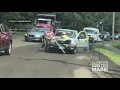 CAUGHT ON Maine flagger nearly run over at construction site