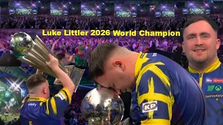 Luke Littler's 2026 World Darts Championship